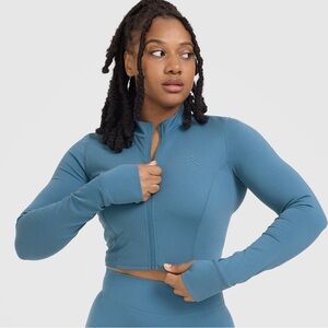 Oner Active Timeless crop Jacket moonstone blue size medium